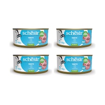 Schesir Ton Balıklı Tam Ve Dengeli Kedi Konserve Jöleli 140 Gr. X 4 Adet