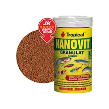 Tropical Nanovit Ganulat 100ML/70G Kutu Balık Yemi