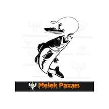 Balık Avı Oto Sticker