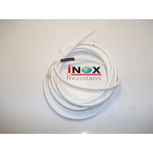 Kablo Rezistans Drenaj Silikon Isıtıcı 4 Metre 200 Watt