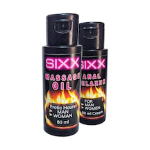 Sıxx Naturel Erotikmasaj Yağı 60 Ml Ve 60 Ml Anaıreıax Krem