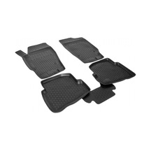 L.Locker 3D Siyah Seat İbiza 4 2008-2017 Paspas