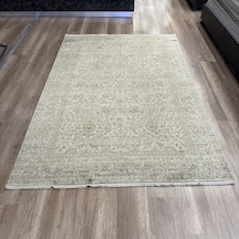 Hoom Rugs Overdye Ovr06 Krem Bej Doğal Bambu & Viskon Modern Salon Halısı Krem Bej