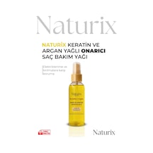 Naturix Keratin Ve Argan Yağlı Onarıcı Saç Bakım Yağı 100 ML