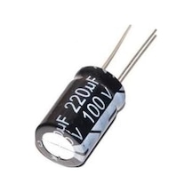 220 Mf 100 V Elektrolit Kondansatör