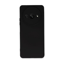 Xiaomi Redmi A3 4g Uyumlu Kılıf Nano İçi Kadife Silikon - Siyah