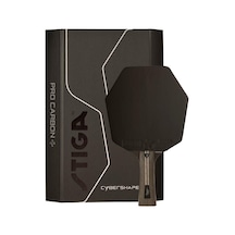 Stiga Bat Pro Carbon Plus Cybershape 5 Star Masa Tenisi Raketi 1215-0401-35