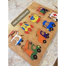 Ahşap Montessori Araçlar Yapboz
