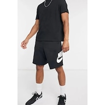 Nike Sportswear Sport Essentials French Terry Alumni Bol Kesim Siyah Erkek Spor Şort