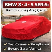 Bmw F30 Kasa Kırmızı Bmw Logolu Araç Çadırı