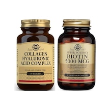 Solgar Hyaluronic Acid Collagen Complex 30 Tablet Solgar Biotin 5