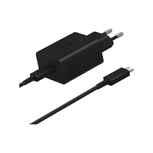 Samsung Uyumlu Ep t4510x Type c Süper Hızlı Şarj Cihazı 45w Siyah Türkiye Garantili