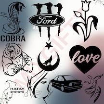 Bilardo Topu Oto Özel Yeni Sticker 25 X 22 Cm Mixgiftz