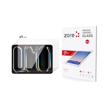 Nourthkiingdom Apple Uyumlu iPad 11 Pro 2024 Nrtk 5in1 Tablet Temperli Cam Ekran Koruyucu-şeffaf