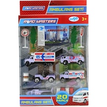 Helikopterli Metal Ambulans Seti Jp9105