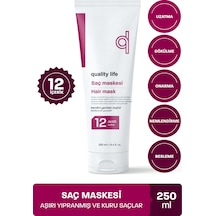 Quality Life Ql 8 Aktifli Aşırı Yıpranmış ve Kuru Saçlar İçin Saç Maskesi 250 ML