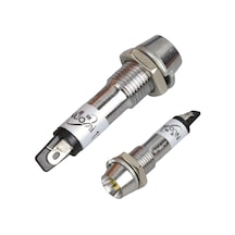 Ic-225 Sinyal Lambası Ø8mm Metal 12 Volt