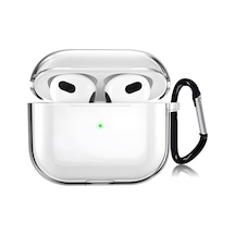 Airpods 4/5 İle Uyumlu Şeffaf Cyrstal Clear Ultra Berrak Silikon Kılıf - Alt Üst Ayrı Airpods 4/5