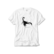 Scorpions Logo White Beyaz Tişört Beyaz