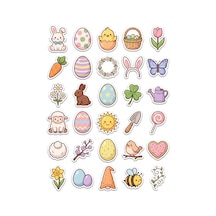 Botanik Doğa Pastel Sticker Seti 150 Adet - 5'li Mega Paket - Laptop Defter Ajanda Etiketi Çok Renkli