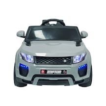 Raptor Gt Gri Uzaktan Kumandalı 4x2 12 Volt Akülü Araba - Rc Land Rover Akülü Araba Range Rover Çok Renkli