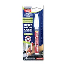 Vodaseal Çift Uçlu Su Bazlı Kokusuz Kalıcı Derz Kalemi Beyaz