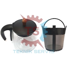 Beko Bkk 2116 Tea Party Çay Makinesi Uyumlu Filtreli Cam Demlik