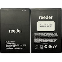 Reeder HB001 P13 Blue 2021 2022 Batarya Pil