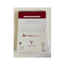 Clairefonraine Fontaine A5 300gr 10yp Üstten Spiralli %100 Pamuk Sulu Boya Defteri / 32413