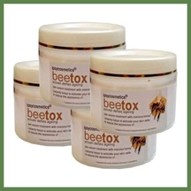 Bezos Süper Ipsycosmetics Beetox Doğal Arı Özü - Yüz Cilt Dekolte Boyun Kremi 100 Ml X 4 Adet Hb006