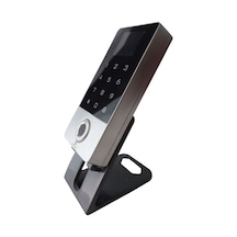 Sr-214 Lcd Em-w Ip68 Parmak İzi Kart Şifre Okuyucu Lcd Ekranlı Metal Kasa 125 Khz 1 Adet