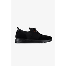 Valmenti Erkek Deri & Tekstil Siyah Süet Sneakers & Spor Ayakkabı 1151 Val-tnc-5 Erk Ayk Y26 Sıyah Suet/trk