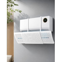 Ayarlanabilir Klima Yönlendirici Aparat 56-95 Cm /hava Yönlendirici Deflektör / Rüzgar Önleyici / Split Klima Uyuml DİĞER
