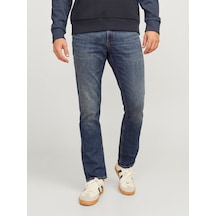 Jack & Jones Jjiclark Jjoriginal Am 419 Noos Erkek Jean Pantolon-33772 Mavi