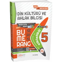 Günay Yayınları 5. Sınıf Bumerang Etkinlikli Din Kültürü ve Ahlak