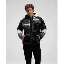 Ellesse Em516-gı Erkek Fermuarlı Kapüşonlu Siyah Polar Mont Siyah