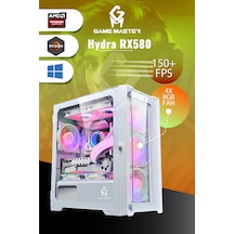 Game Master Hydra RX580 R5-5500 32 GB 512 GB M2 SSD RX580 8 GB Free Dos Masaüstü Oyuncu Bilgisayarı