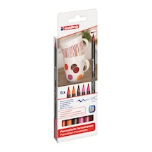 Edding E-4200 Porselen Kalemi 6Lı Set