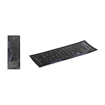 Klavye Stıcker Tuş Takımı Türkçe F Siyah Hdx8259 Çok Renkli