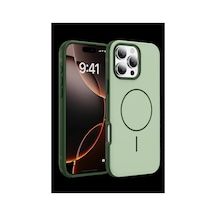 Joko Apple iPhone  Uyumlu  16 Pro Max Neksa Magsafe Kapak - Yeşil