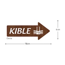 Kıble Yön Levhası Kıble Yön Göstergesi