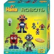 Hama Midi Boncuk Kutu Set - Robotlar Askıda 2.500 Adet Boncuk