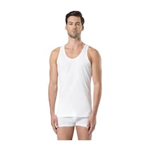 Pierre Cardin Erkek Pamuk 2'li Atlet 400 Beyaz