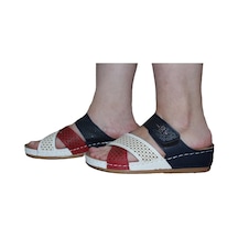 Kadın Yazlık Sandalet Terlik Topuk Dikeni Takviye Özellikli Çok Renkli