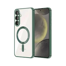 Newface Samsung Uyumlu Galaxy A27 5g Kross Magneticsafe Kapak - Koyu Yeşil