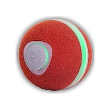 Cheerble Wicked Ball M3 Kırmızı Cwq02-r Şarjlı, Işıklı Ve Sessiz İnteraktif Kedi Oyuncağı