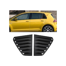 Volkswagen Golf 7 - 7.5 Uyumlu Kelebek Cam Kaplama Vizörü Parlak