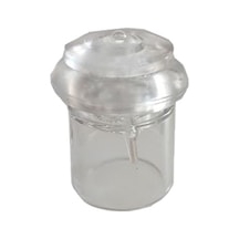 Metali Pls. Zemin Kapı Tamponu Şeffaf 35 Mm