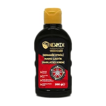 Newmix Seramik Etkili Gold Serisi Nano Lastik Parlatıcı Krem 180 G