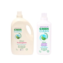 U Green Clean Organik Lavanta Yağlı Çamaşır Deterjanı 2750 ML + Lavanta Yağlı Yumuşatıcı 1 L